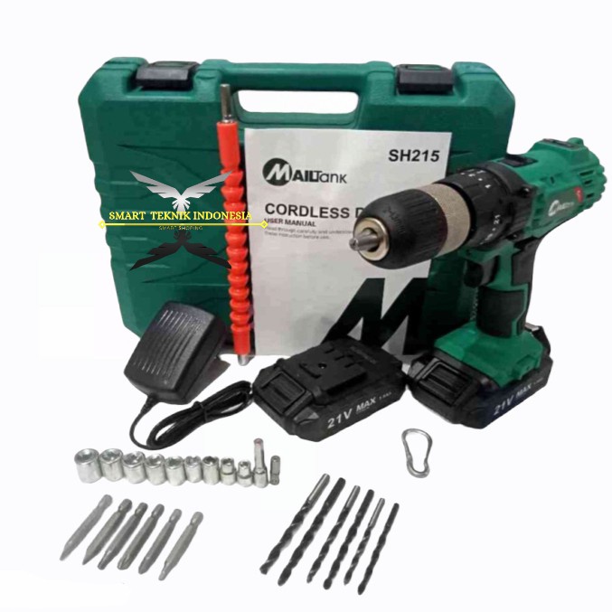 CORDLESS IMPACT DRILL 13M 21V - Bor Beton 13m Batre 21V