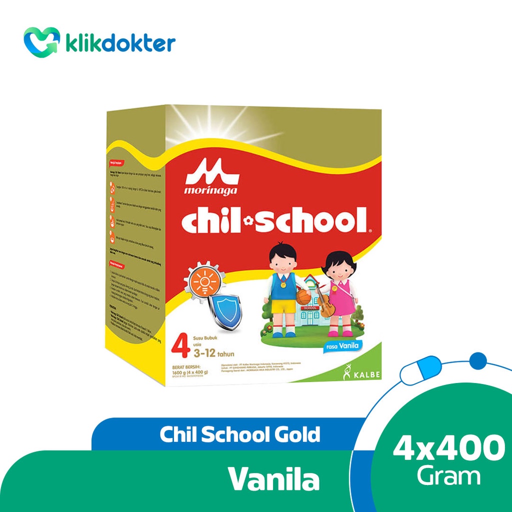Morinaga Chil School Gold Vanilla 1600gr