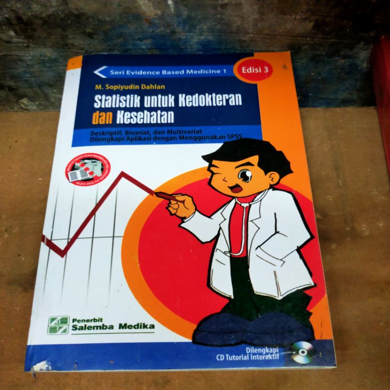 

buku statistik untuk kedokteran dan kesehatan