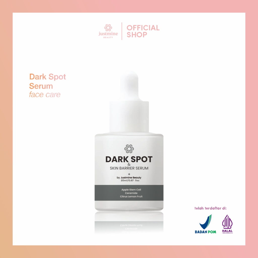 Dark Spot Serum 20ml - Justmine Beauty | Serum Flek Hitam