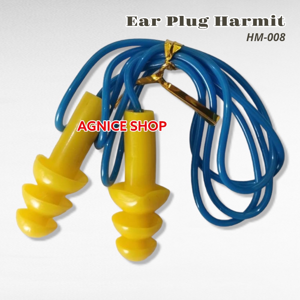 Earplug Ultrafit Corded Dengan Kotak Cashing Penutup Safety Telinga Ear Plug Penyumbat Kuping