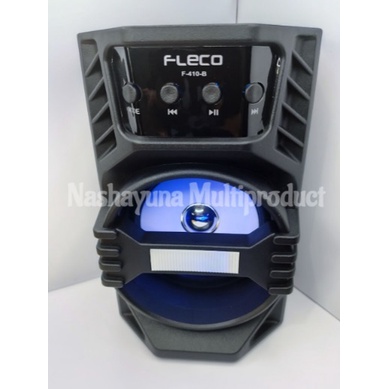 SPEAKER BLUETOOTH PORTABLE FLECO F-410B BT/FM SUARA JERNIH DAN BERKUALITAS