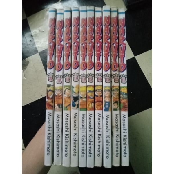 Komik Naruto 11-20 Fullset Original