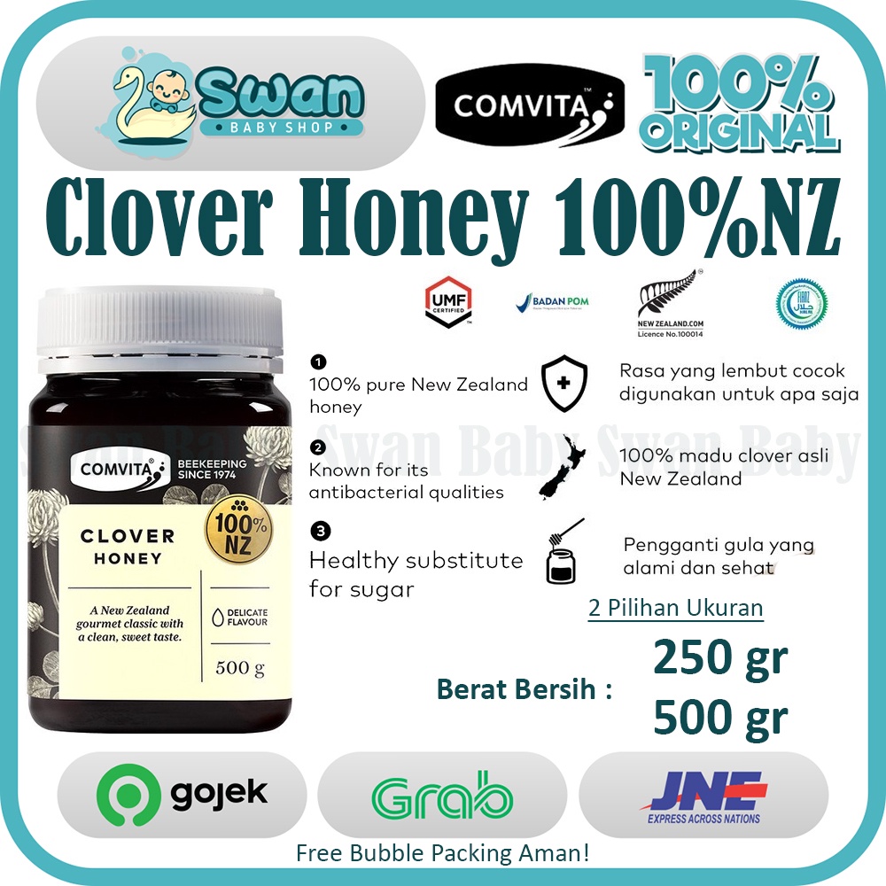 Comvita Clover Honey / Madu Murni Alami