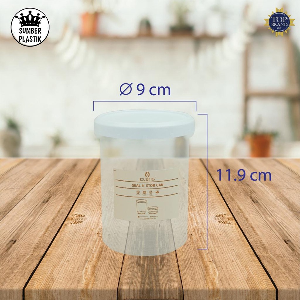 Toples Claris SealNStor Can 1932 wadah serbaguna toples 510ML