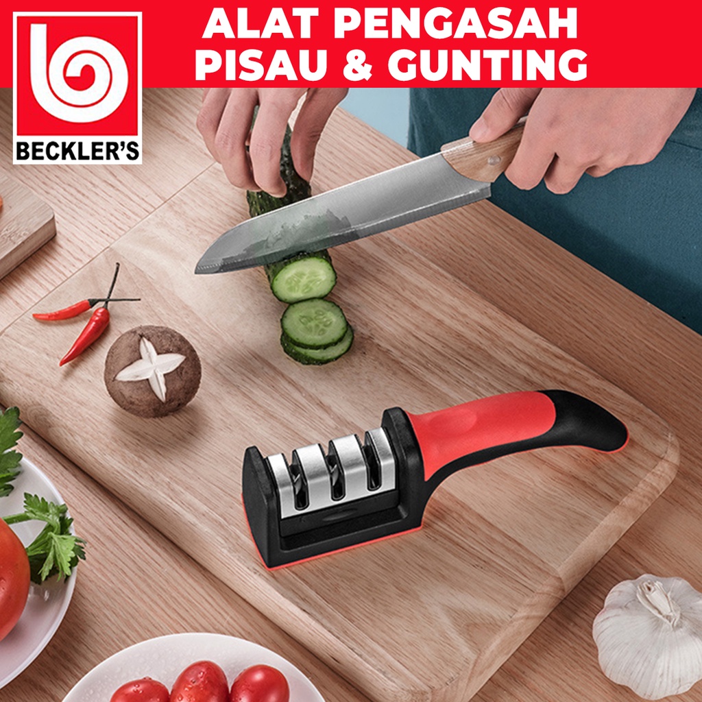 Alat Pengasah Pisau Gunting Penajam Profesional Tajam Dalam 5detik Knife Sharpening