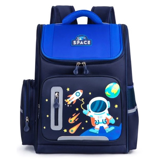 RANSEL SEKOLAH SD TAS ANAK LAKI LAKI ASTRONOT BAHAN TAHAN AIR 16inchi IMPORT