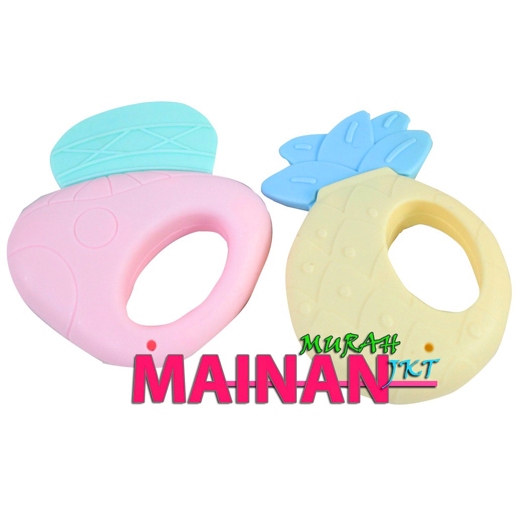 MAINANKEI MAINAN ANAK MURAH TEETHER BAYI GIGITAN BAYI NOB002B KERINCINGAN RATTLE BABY MUSIK