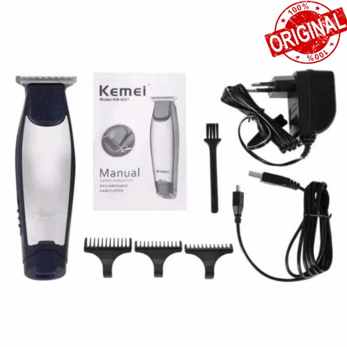 KIMEI/KIMEI DETAILER CORDLESS 5021 ORIGINAL. MESIN CUKUR RA/ALAT POTON