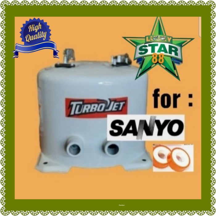 BerGARANSI Tabung pompa air sanyo PH258JP tangki PH-258JP PH 258 JP