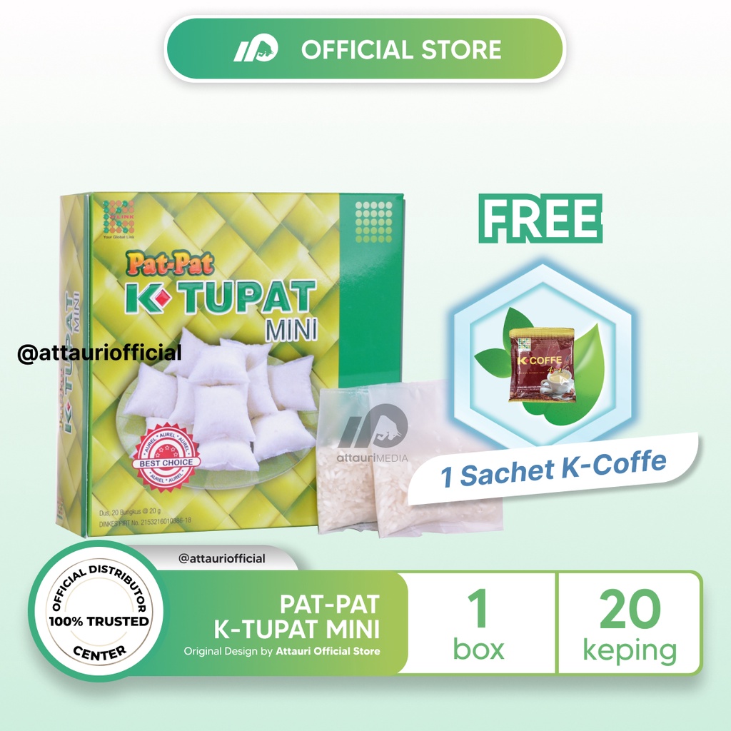 K-TUPAT Mini Original Ketupat Instan Praktis Premium Attauri Official Store K Link Original Official