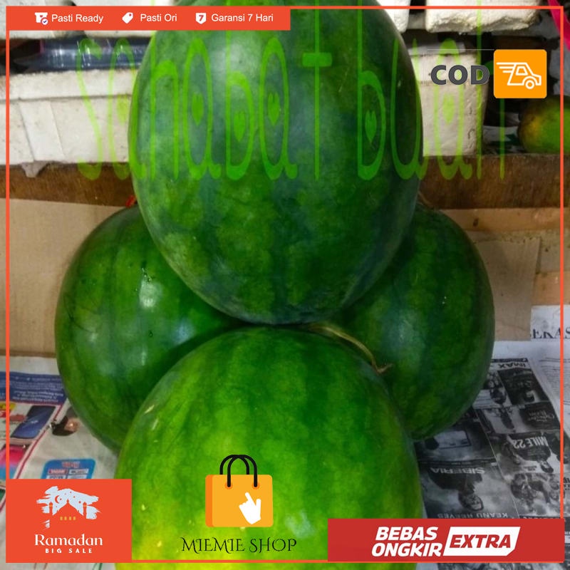 

BUAH SEMANGKA MERAH NON BIJI