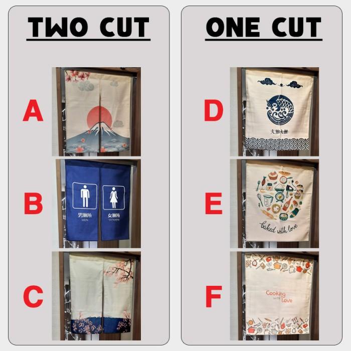 Kain Tirai Pintu / Door Curtain Jepang