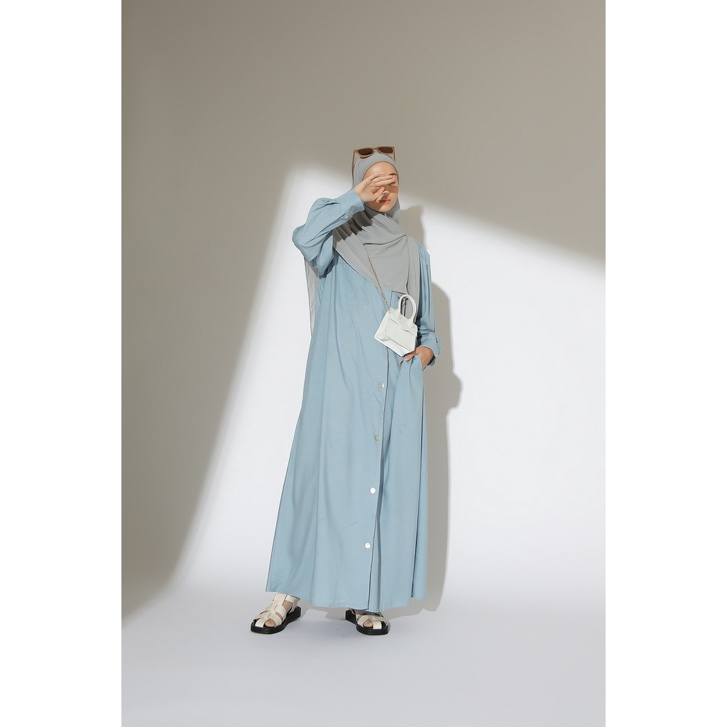 Cottoncut Lean Dress Wanita Long Tunik
