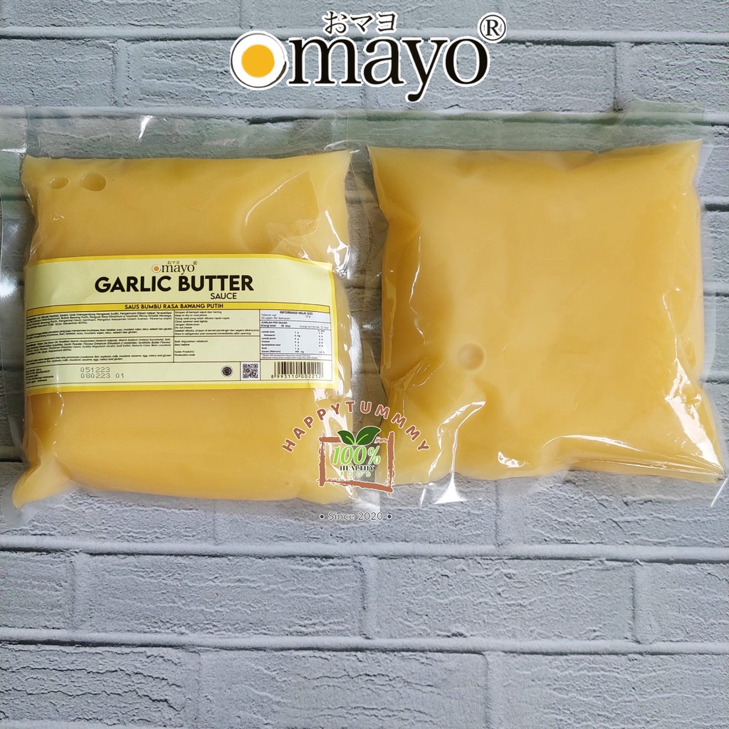 HPT - OMAYO Garlic Butter Sauce 500 g Halal | Bawang Mentega