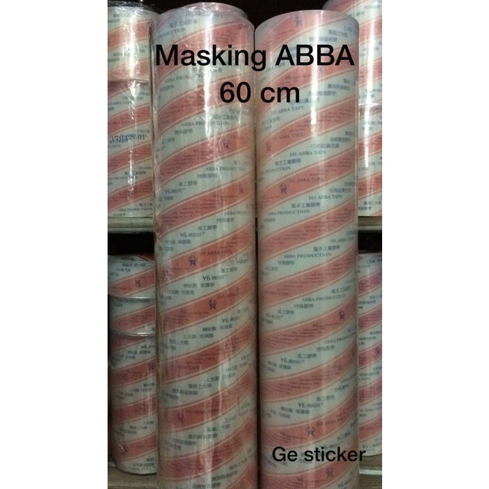 

Terlaris Transfer / Masking Tape Abba 60 Cm