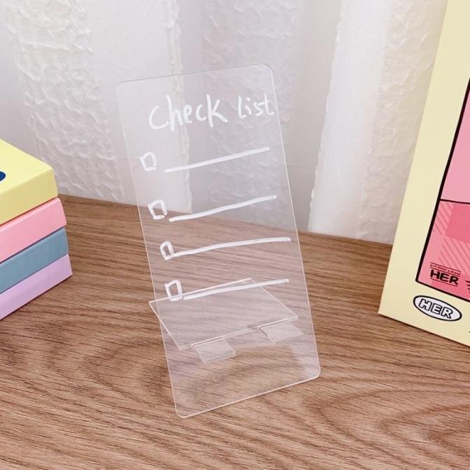 

Acrylic Planner Monthly Weekly Korea Aesthetic DIY Lucu nov01