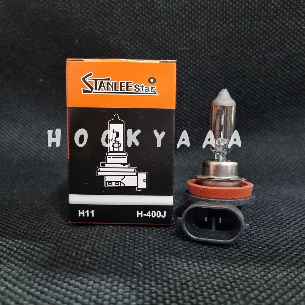Bohlam Halogen H11 12volt 100watt Stanlee