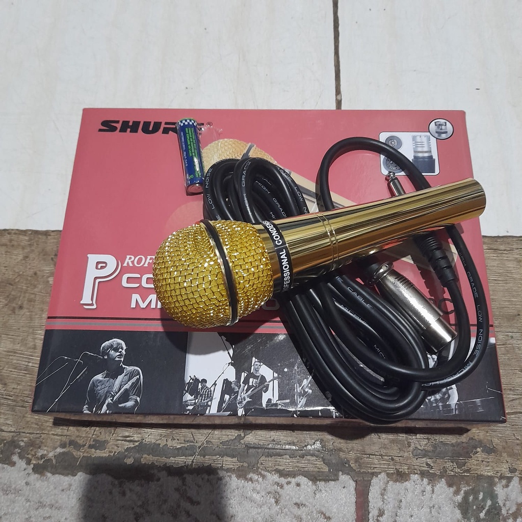 G524 MIC KABEL CABLE WIRE CONDENSER MIK MIKROPON MIKROPHONE SOUND BEST MICROPHONE KARAOKE VOKAL VOCA