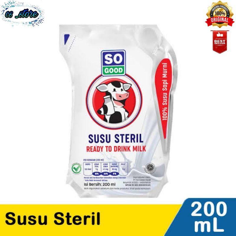 

So Good Susu Steril 200 ml