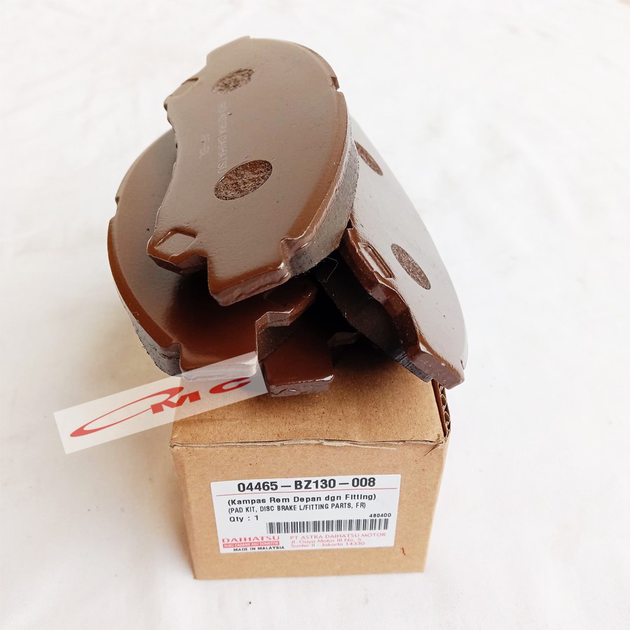 Brake Pad Kampas Rem Depan Daihatsu Rush Terios Gran Max 04465-BZ130-008