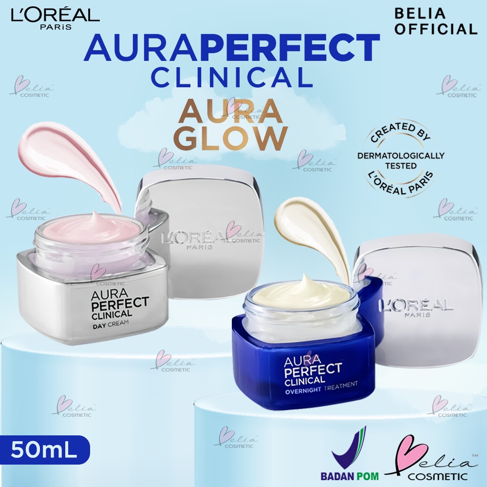 ❤ BELIA ❤ L'Oreal Paris White Perfect | Aura Perfect 50ml ( Loreal Day cream SPF17 / Night Cream)