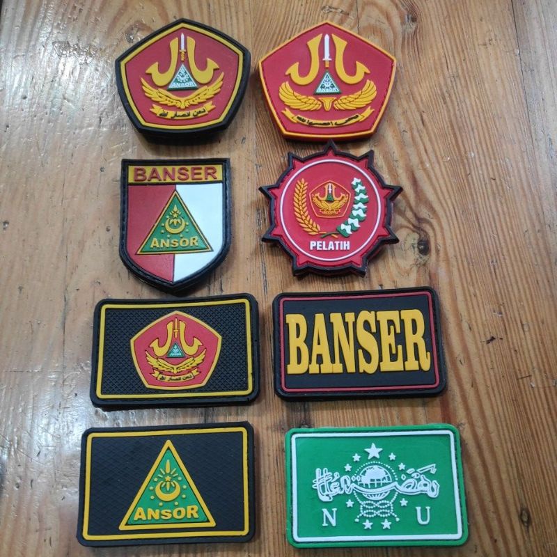 Patch rubber/emblem logo Banser