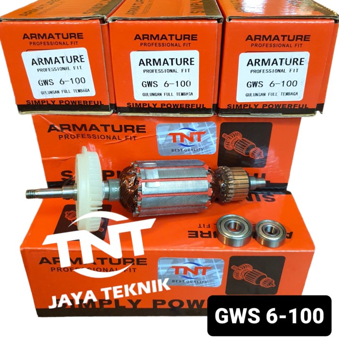 Armature Gerinda Tangan Bosch Gws 6-100 / Angker Bosch Gws 6-100 Tnt