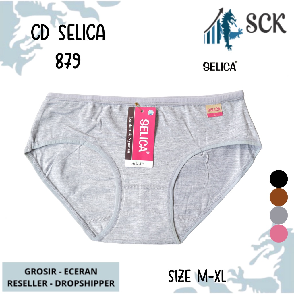 CD SELICA 879 Mini Wanita / Celana Dalam Wanita SELICA / Pakaian Dalam Perempuan 879 M-XL - sckmenwear GROSIR