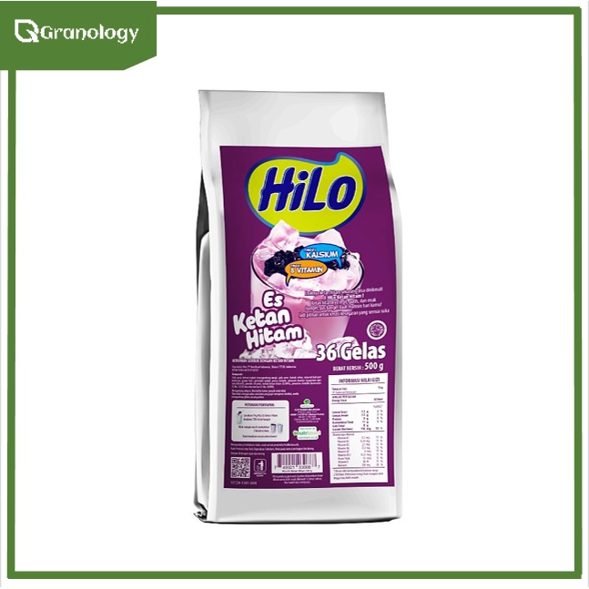 HiLo Es Ketan Hitam Kemasan Refill 500 gram