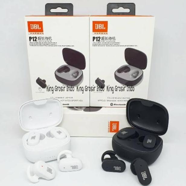 Headset Bluetooth JBL TWS P12 Wireless Earphone JBL TWS P12 TWS-P12