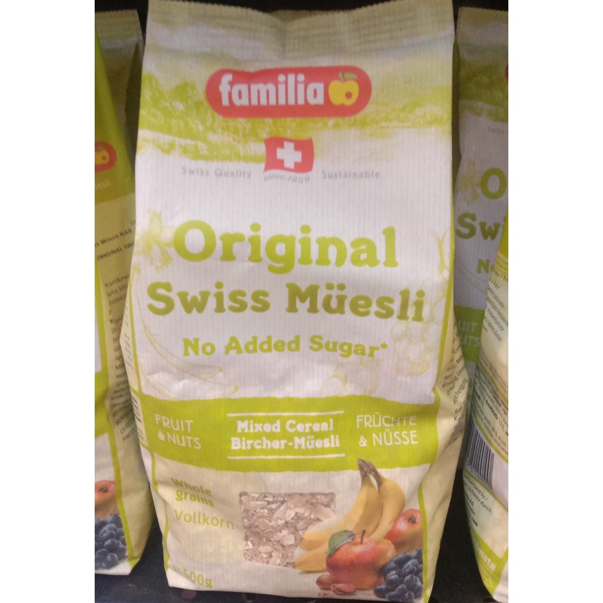

Familia no added sugar/original 500g
