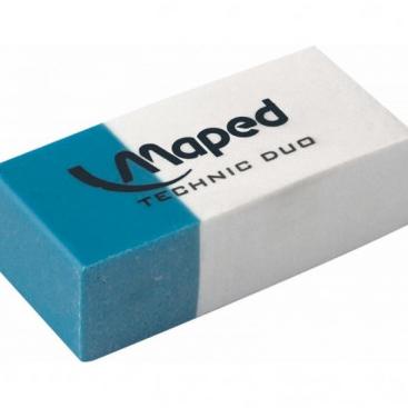 

#####] Maped Technic Duo Eraser / Penghapus Pensil / Pinsil / Pulpen