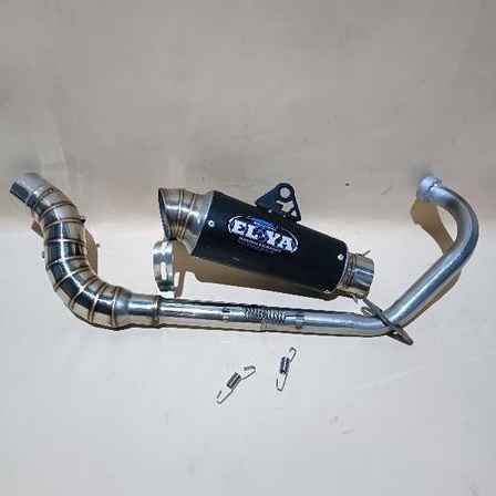 knalpot racing ELYA RACING leher cobra Jupiter mx 135 Jupiter mx old new