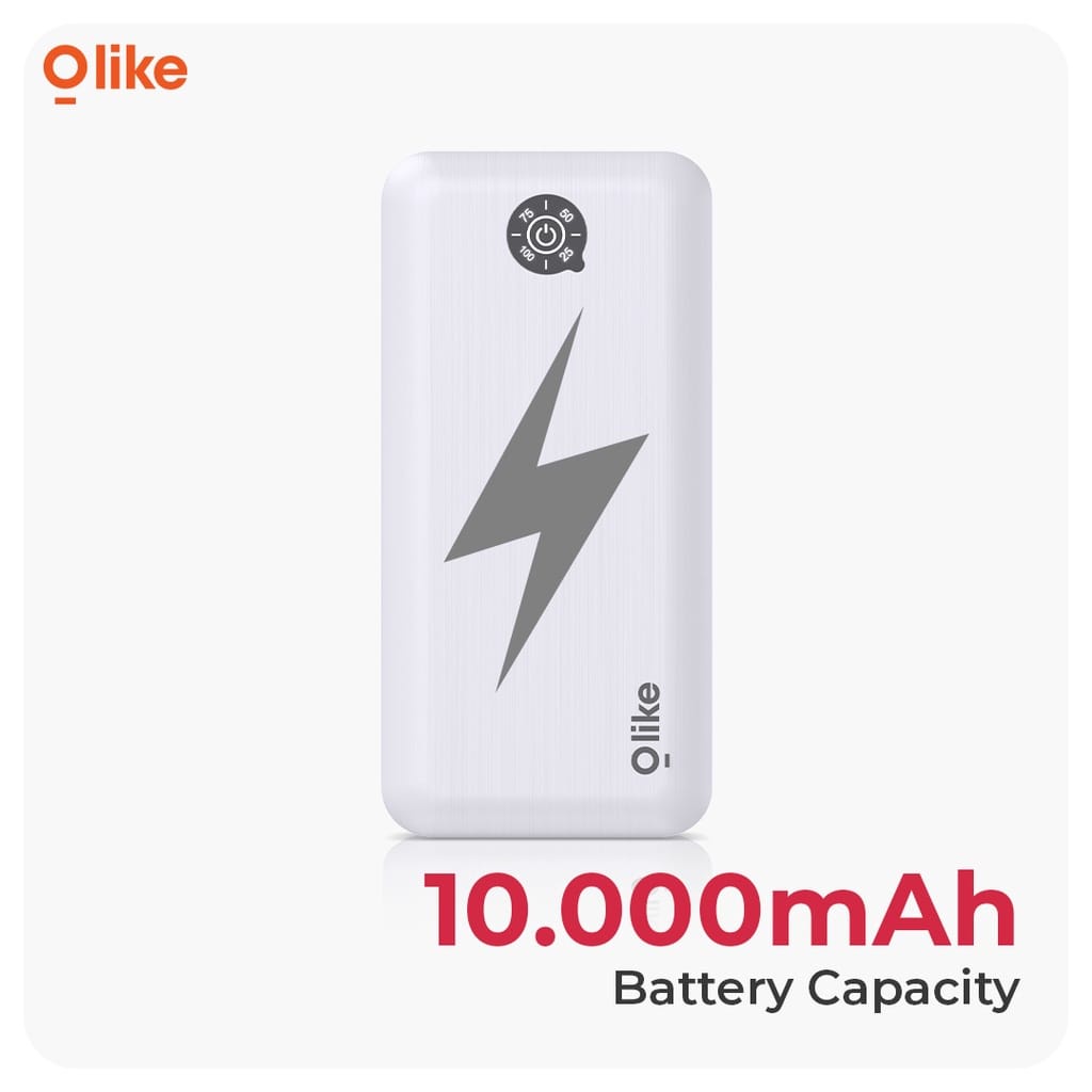 POWERBANK OSSAN 2 USB WPX VP20 10.000 MAh SLIM ORIGINAL / POWERBANK OLIKE 10000MAH