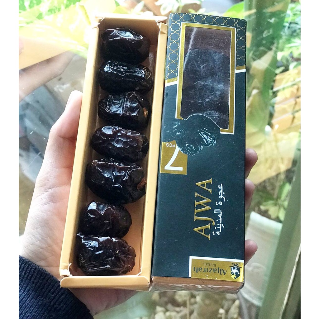 KURMA AJWA MADINAH isi 7 butir | Premium Quality | Import Resmi dari Kingdom of Saudi Arabia