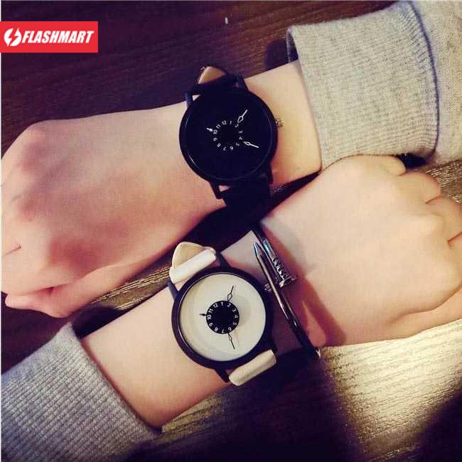 Flashmart CIVO Jam Tangan Kulit Elegan Dial Unik - CV0250