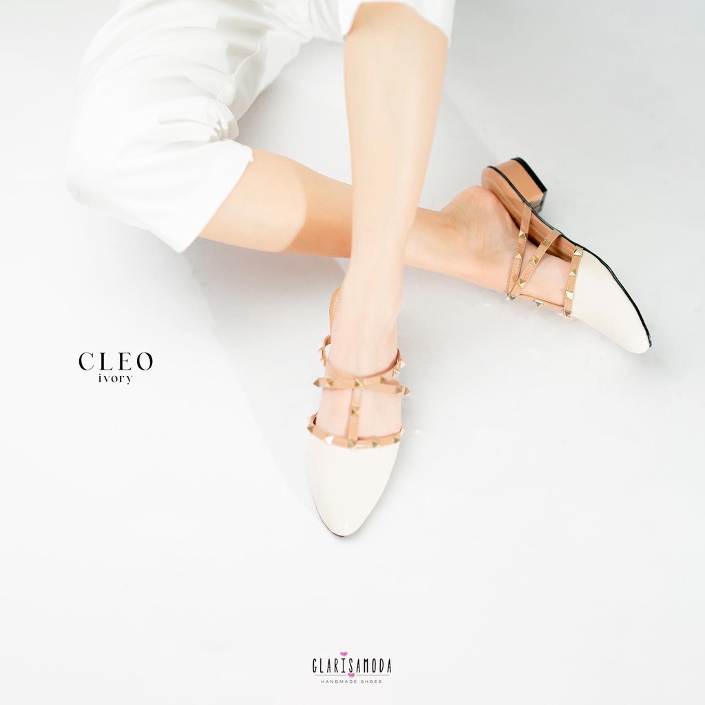 GLARISAMODA Cleo Heels 3cm Mules sandal empuk