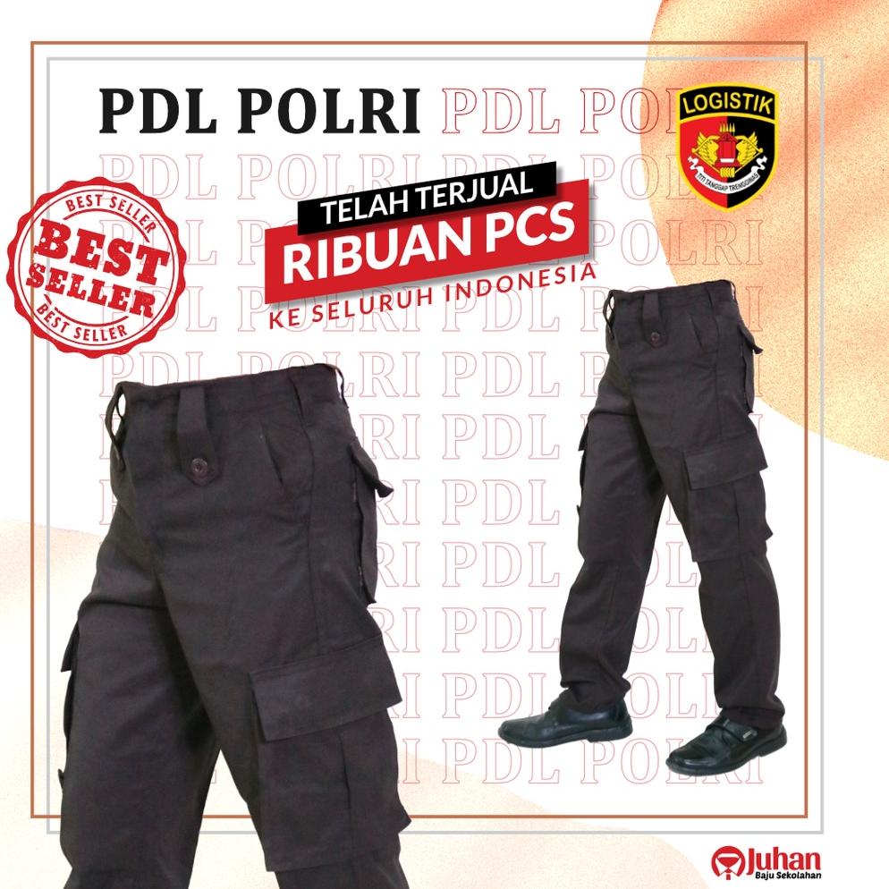 BIG SALE [ Terbaik ] Celana Pdl Polri Brimob Celana Panjang Pramuka Pdl Polri - Celana Pdl Polri Cok