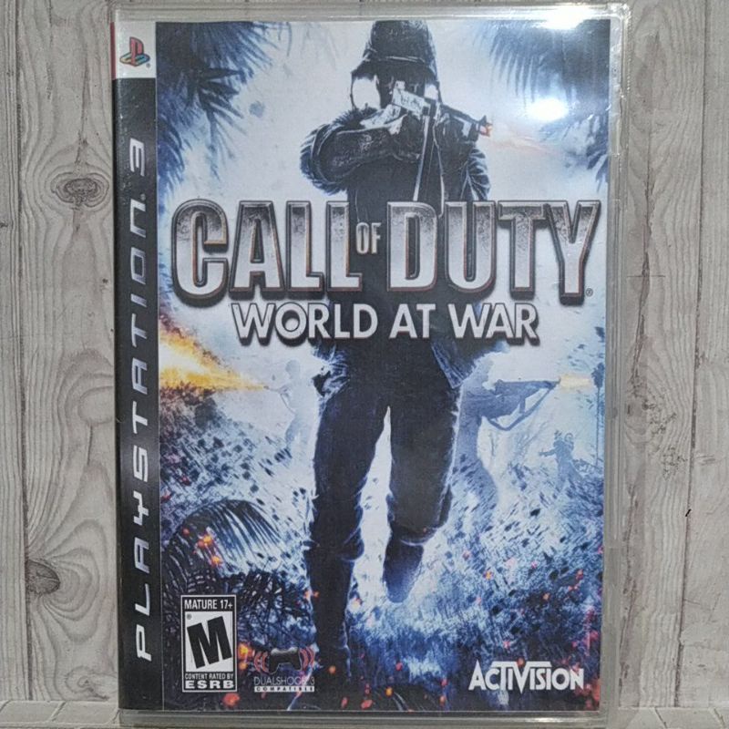 BD CD KASET ORIGINAL PS3 CALL OF DUTY WORLD AT WAR Usa Bahasa Inggris