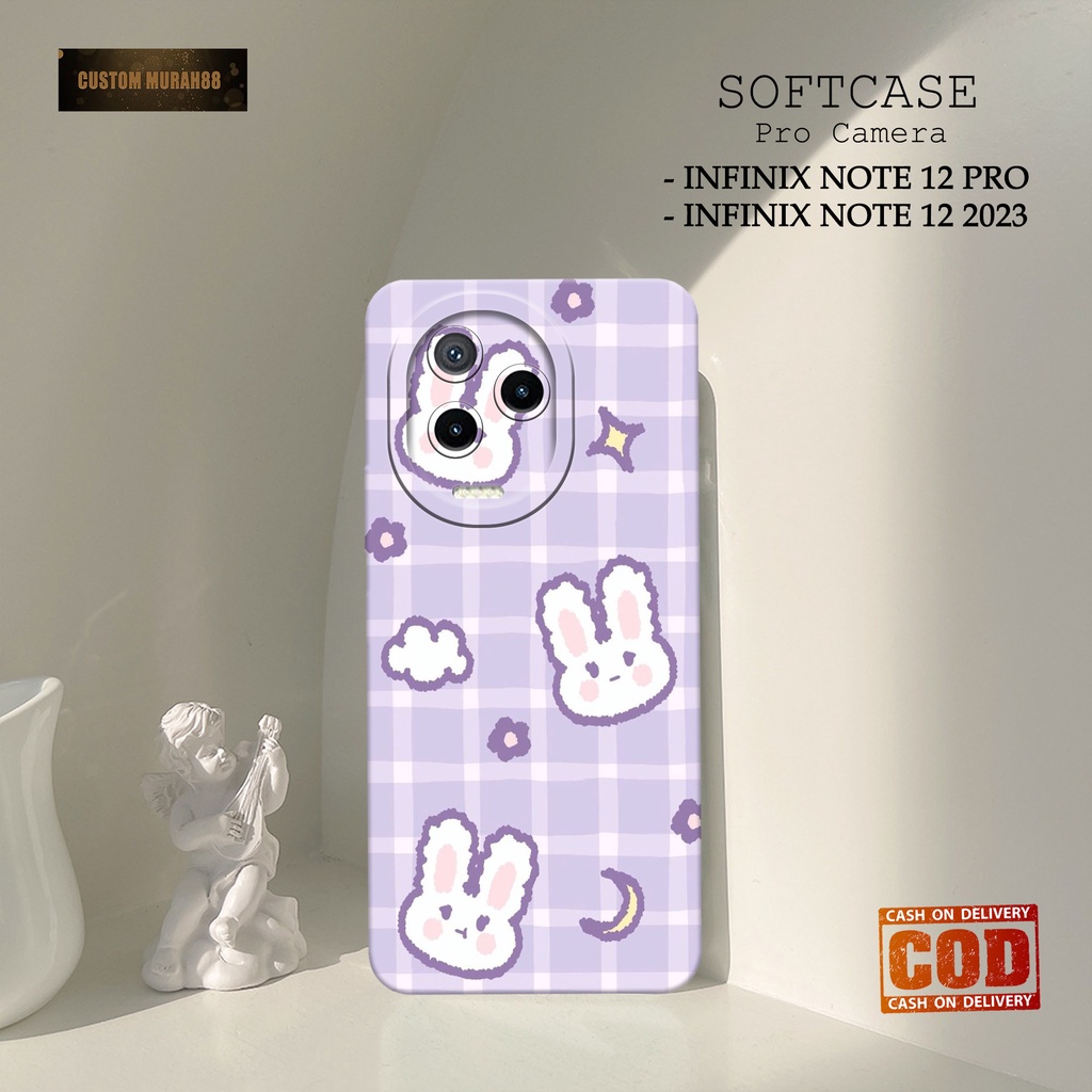 Soft case Hp Infinix Note 12 2023 / Infinix Note 12 Pro Terbaru - Fashion Case KARTUN LUCU - Cassing