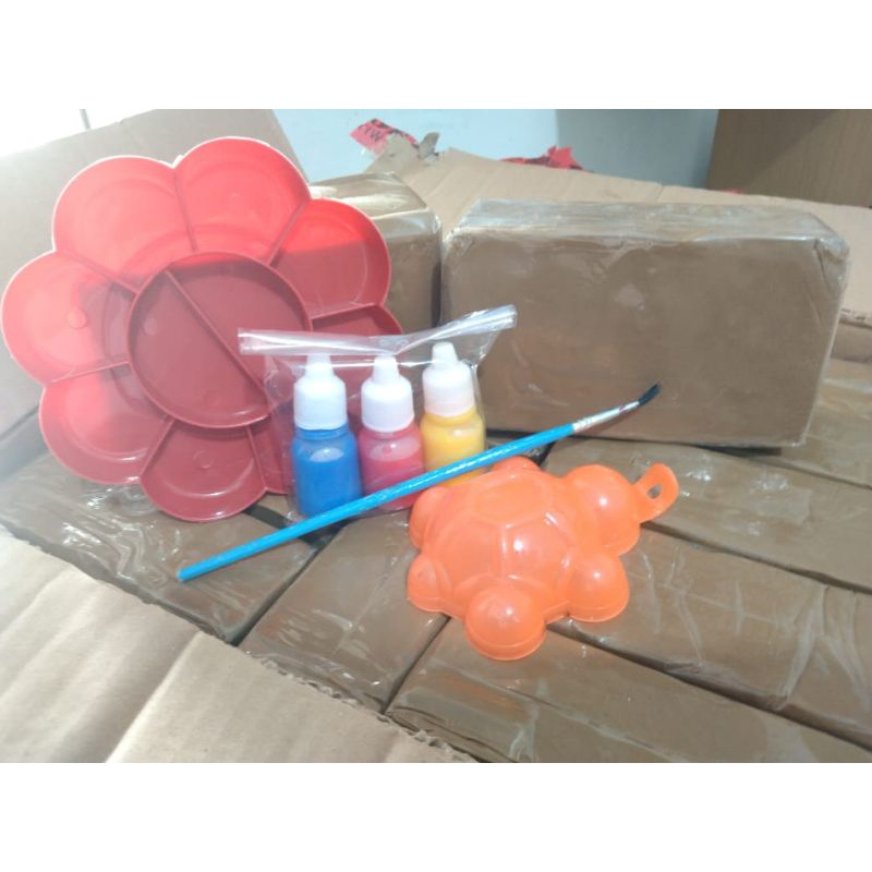 Tanah Liat Prakarya uk. 1kg (1000gram)