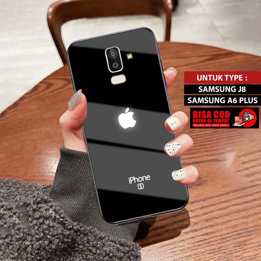 Case Samsung J8 / A6 Plus - AGM CASE - Fashion Case hp Samsung J8 - Casing hp Samsung A6 Plus - Sili
