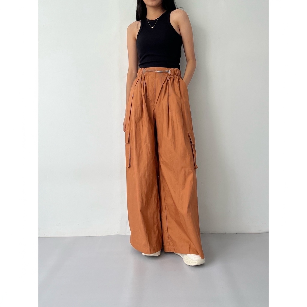 JARELL PANTS TWISTCONE / CARGO PANT / CELANA KULOT WANITA