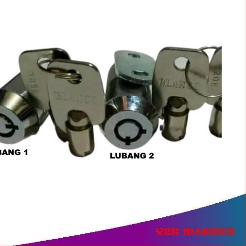 ➥ Kunci Dingdong Dindong BLANCO Camlok Bulat Tralis Kabinet ATM Brankas Etalase ✻