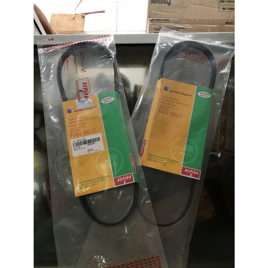 Fan belt Tali Kipas Ertiga 11-4PK765 Aspira