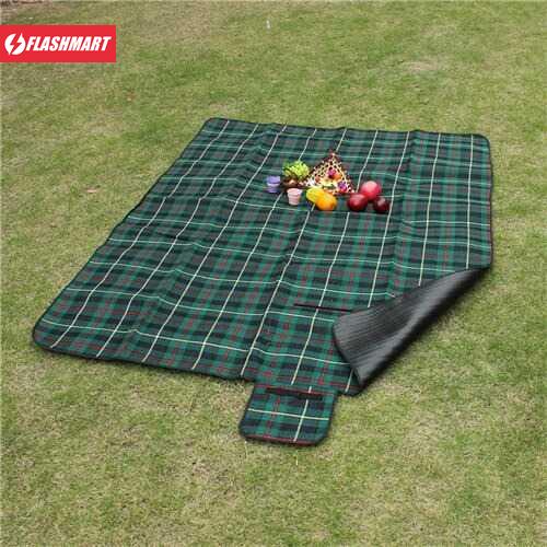 Flashmart Matras Camping Lipat Oxford Waterproof Picnic Blanket 1.5x2 m - V15