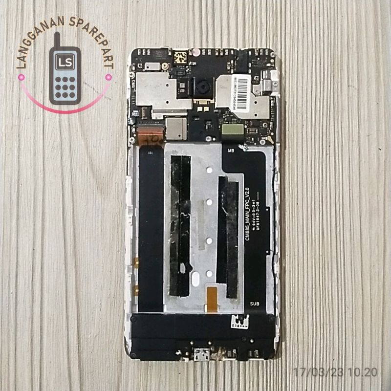 Mesin Xiaomi Redmi Note 4 Mediatek normal unit tidak ada batre