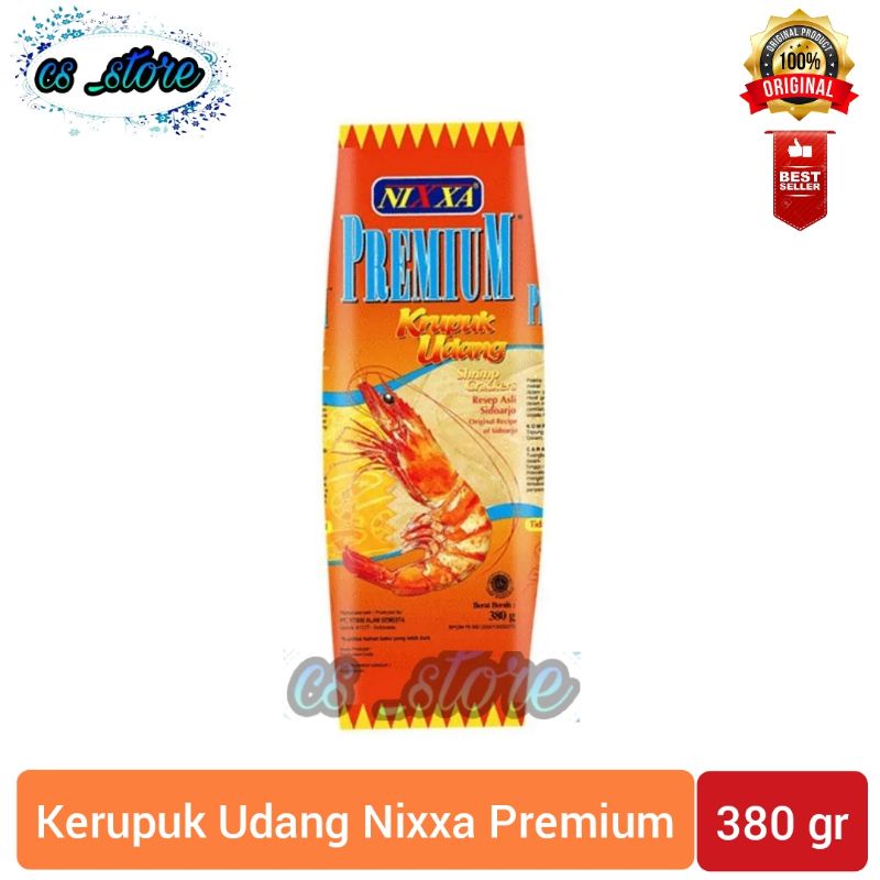 

Kerupuk Udang Nixxa Premium 380 gr