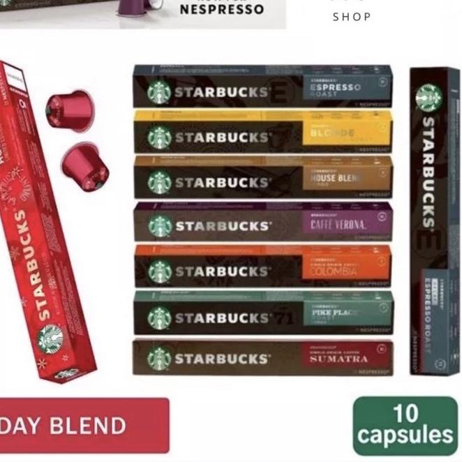 

♟ Nespresso Starbucks Coffee Capsule - ORIGINAL ✈